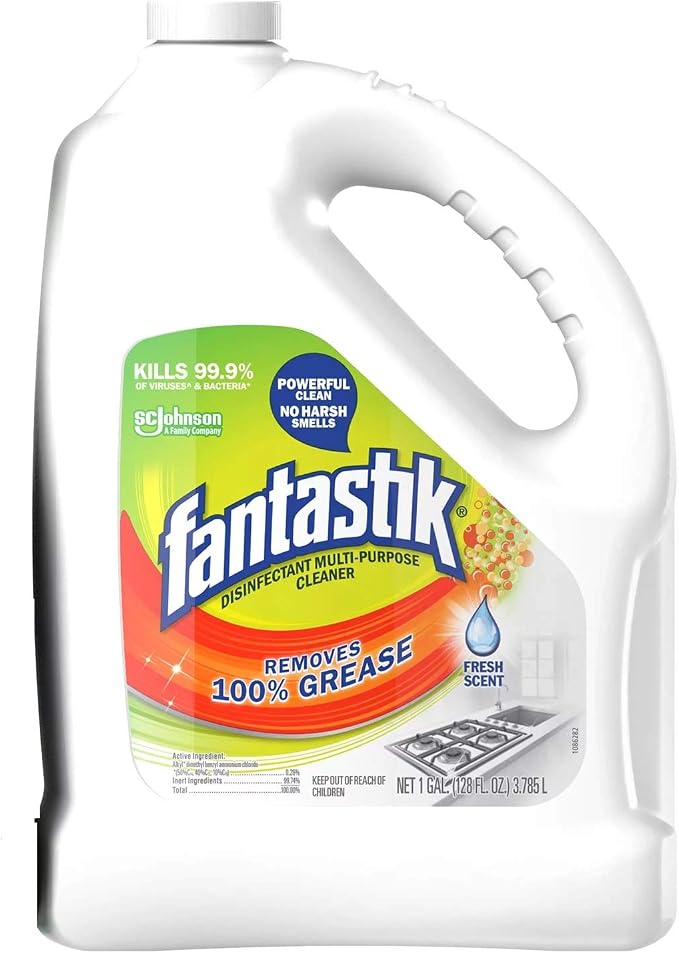 Multi-Surface Disinfectant Degreaser, Pleasant Scent, 1 Gallon Bottle