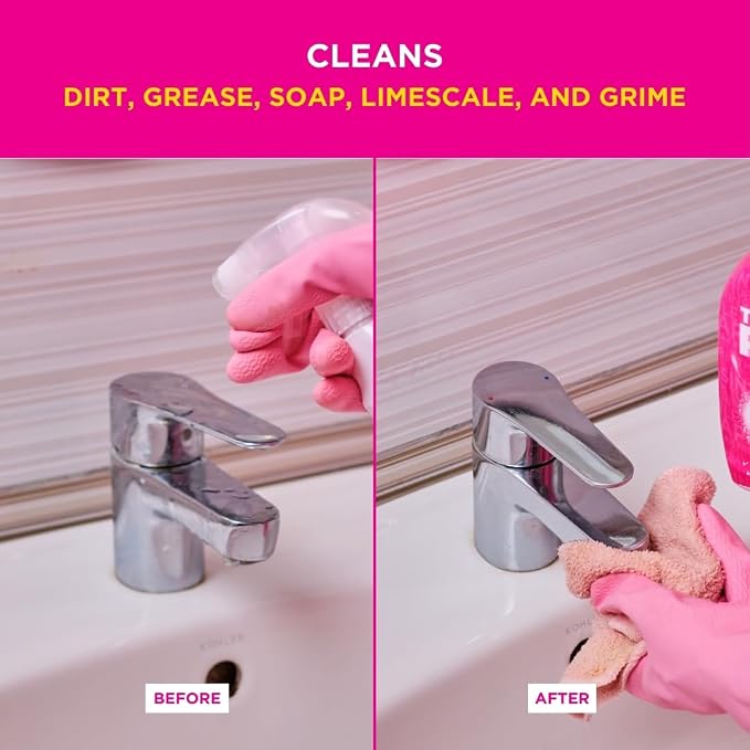Stardrops - The Pink Stuff - Miracle Bathroom Foam Cleaner 750ml - Baths, Tiles, Soap Scum, Limescale, Streak Free