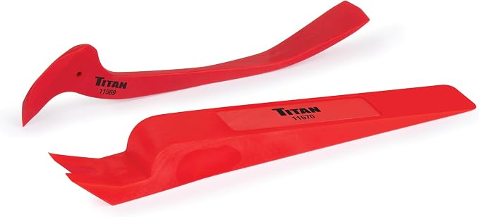 Titan 11568 2-Piece Combination Wedge and Pry Hook Set
