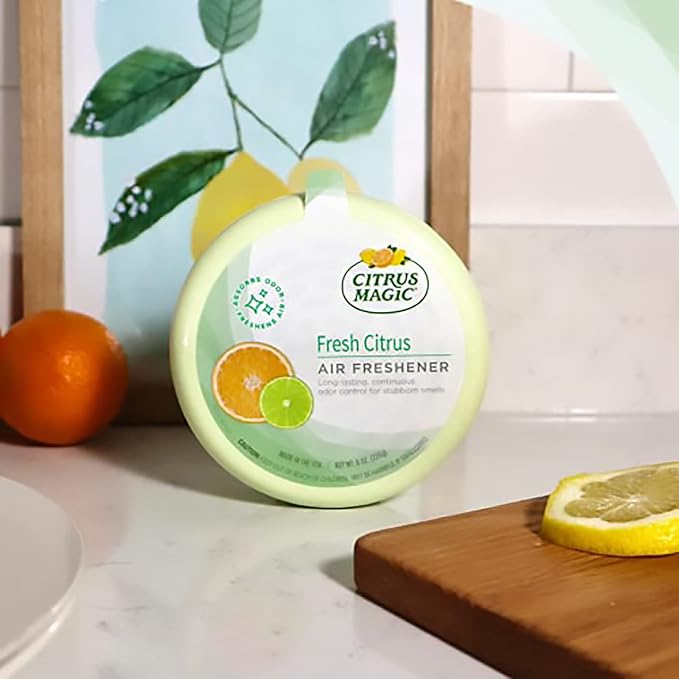 Citrus Magic Solid Air Freshener (Pack of 4)