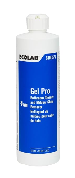 Ecolab Gel Pro™ Bathroom Cleaner and Mildew Stain Remover