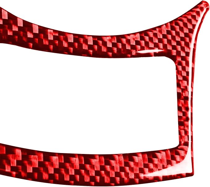Car Red Accessories Drive Mode Select Button Decals Compatible with Subaru BRZ/Scion FR-S/Toyota 86 2016 2017 2018 2019 2020 Real Carbon Fiber Trim Stickers