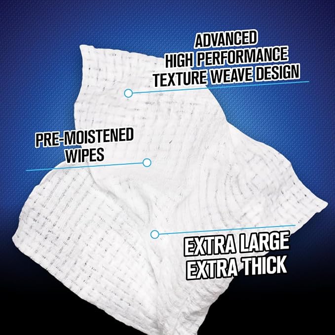 Chemical Guys, Total Interior Cleaner & Protectant Canister Wipes, 60 Count | For cars, trucks, and RVs, 60 count multi-surface wipes, 2-canister pack, multi-surface interior cleaning
