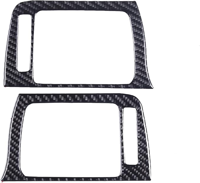 Center Console Side Air Vent Cover Sticker for Honda Pilot 2016-2022/ Ridgeline 2017-2023/ Passport 2019-2023, Dashboard Panel Side Air Vent Outlet Trim Cover Frame (Center Side Air Vent Frame)