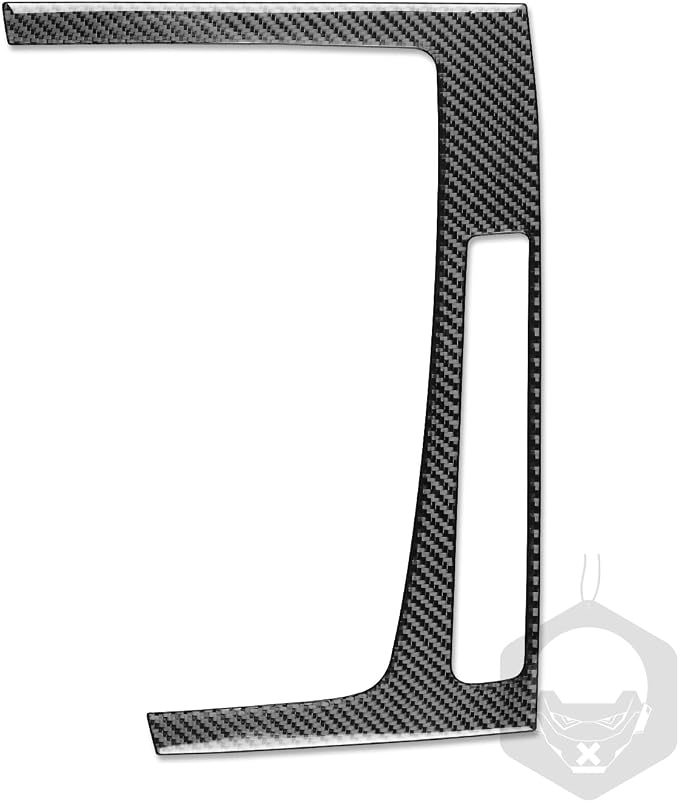 Real Carbon Fiber Trim for Audi 80A Q5 Accessories | for SQ5 2018-2025 Dash Center Console Gear Shift Outer Panel Frame Cover Sticker Interior Thick Overlay Decal - A
