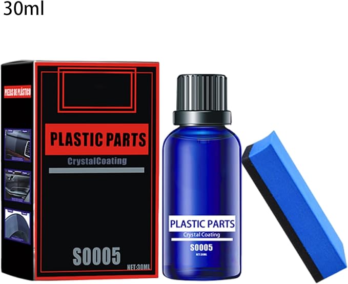 Interior Car Cleaner, Advanced Refurbishing Formula, 30ml, Vehicle Detailing Liquid, Car Seat Cleaner, Protective Coating Layer, for Seats, Armrests, Trim, Wheels, Automotive, Motorcycle, Truck, SUV