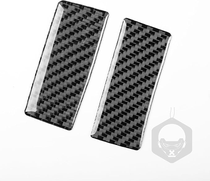 Co-Pilot Box Handle Trim for Toyota Corolla 2009-2013 Accessories Black | Soft Carbon Fiber | Upgrades for Car | Only for Left-Hand Drive | Anti-Scratch | Sporty Style