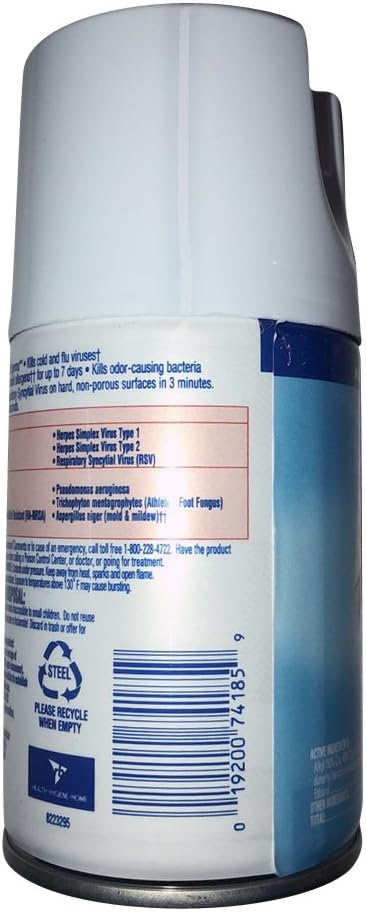 Lysol Disinfectant Spray, Crisp Linen, 7 Ounce (Pack of 2)