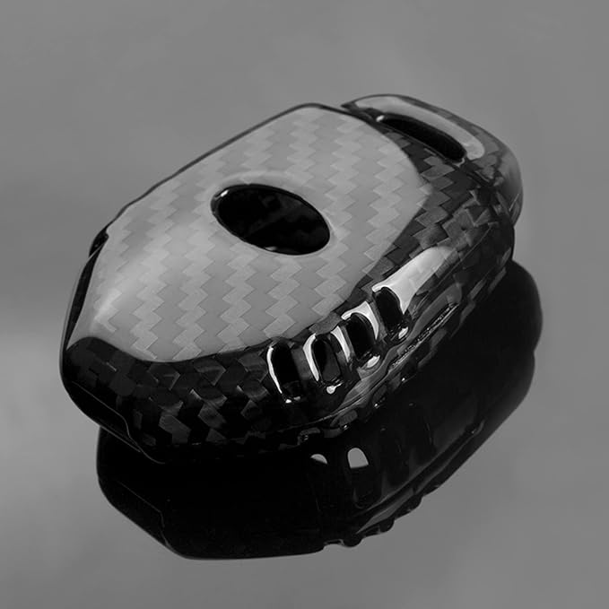 HIGH FLYING for Subaru WRX STI 2015-2021 Car Accessories Key Cases Protector Cover Real Carbon Fiber Black