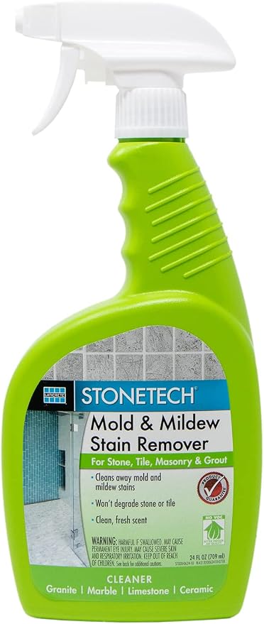 StoneTech Mold & Mildew Stain Remover, 24OZ (709ML) Spray Bottle