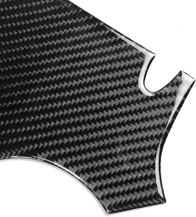 Real Carbon Fiber Trim for Toyota Camry Accessories | for 2012 2013 2014 Gear Shifter Console Panel Frame Sticker Interior Thick Overlay Decal - A