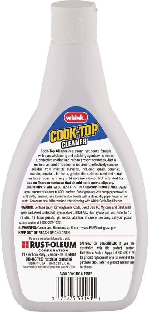 33261 Glass/ceramic Cooktop Cleaner, 24 Oz
