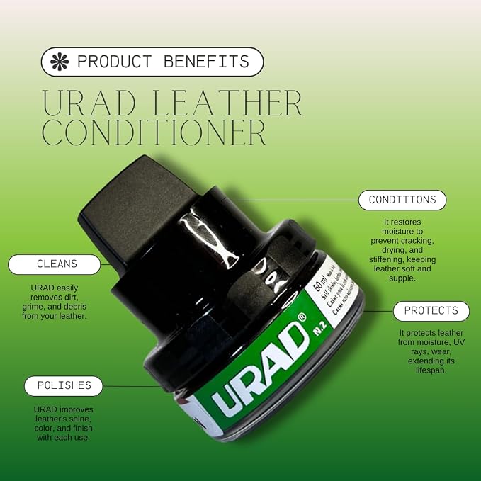 Leather Conditioner 50ml Cordovan – Compact, Color-Revitalizing Leather Care for Cordovan Shoes, Bags, and Accessories