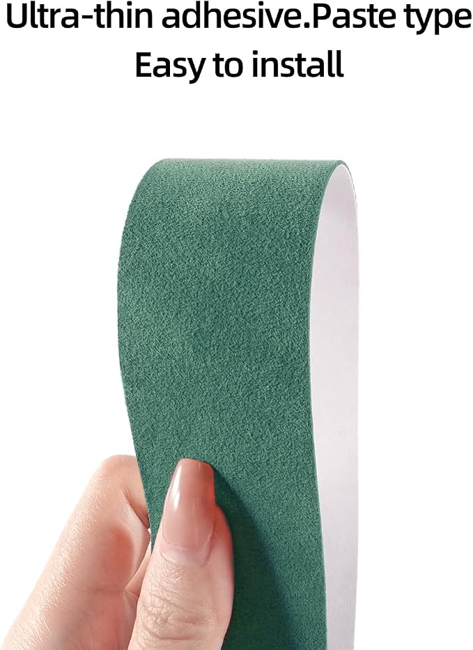 Betterhumz Car Dashboard Panel Trim for Tesla Model 3 M3 Highland 2026 2025 | Center Console Front Air Condition Vent Cover Sticker Moulding Tuning Accessories (for alcantara Green)