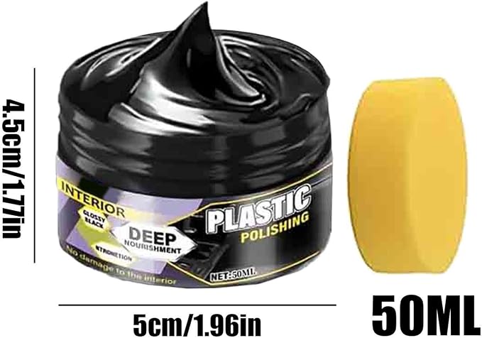 Interior Care Products - Detailing Polishing Protectant | 55ml Car Scratch Removal Repair Cream,for Trim Seat Panel Door Window Windshield Truck Vehicle Automotive