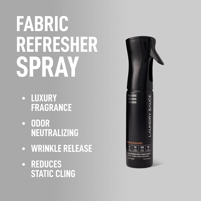 Laundry Sauce - Fabric Refresher Spray (Italian Bergamot), 9.8 fl oz