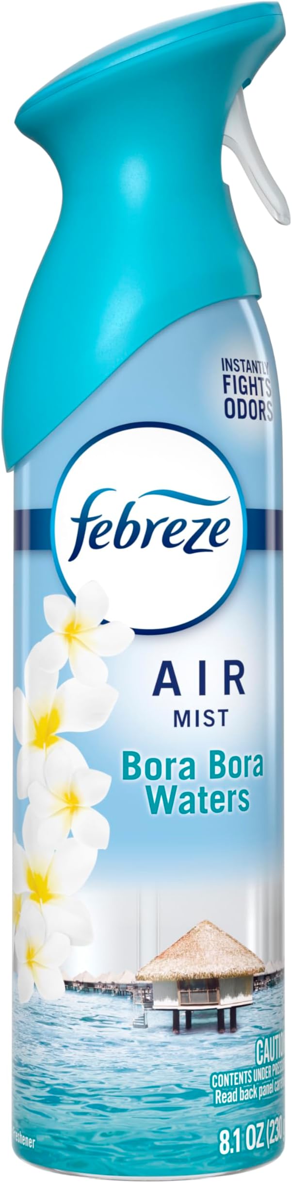 Febreze New & Improved Air Mist Bora Bora Waters, Air Freshener, Home and Kitchen Essentials, Odor Fighting Room Spray (Pack of 6)