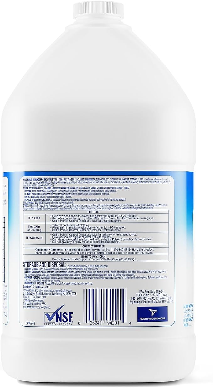 Professional LYSOL Brand Disinfectant Heavy-Duty Bathroom Cleaner