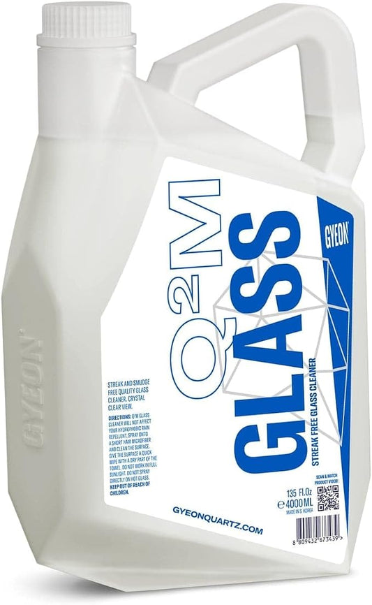 Gyeon Glass Streak Free Automotive Glass Cleaner Professional Grade Ammonia Free Tint Safe Removes Fingerprints Oil Film Interior Safe Enhances Clarity For Windows Windshield Mirror Screens