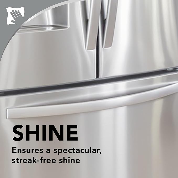 Weiman Stainless Steel Cleaner & Cooktop Daily Cleaner - 12 Ounce - Kitchen Appliance Cleaner Kit
