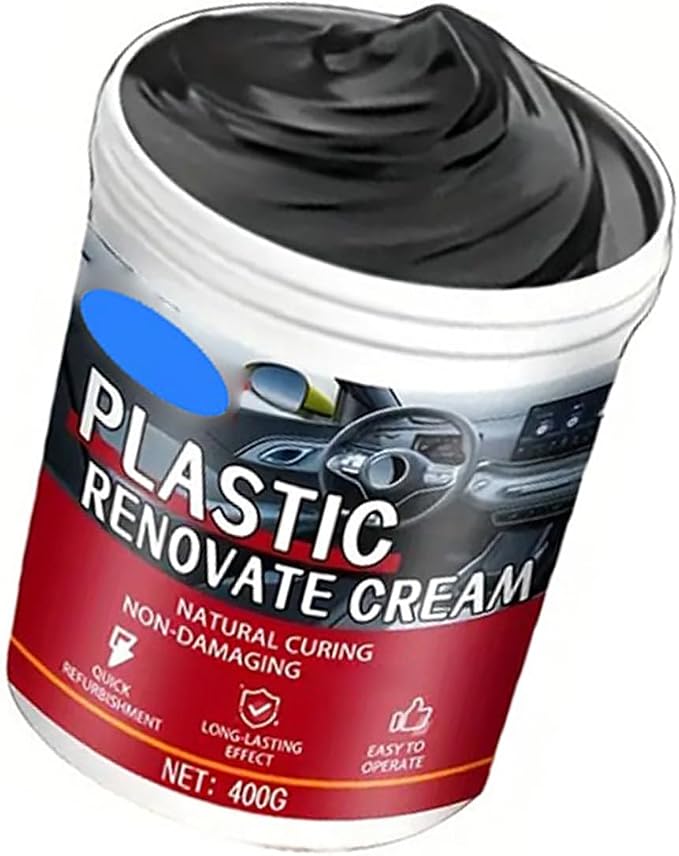 Vehicle Restoration Waxes Refinishing Agent for Dashboards Wheel Trim Sofa Upholstery Long Lasting Finish 400g Automotive Scratch Remover
