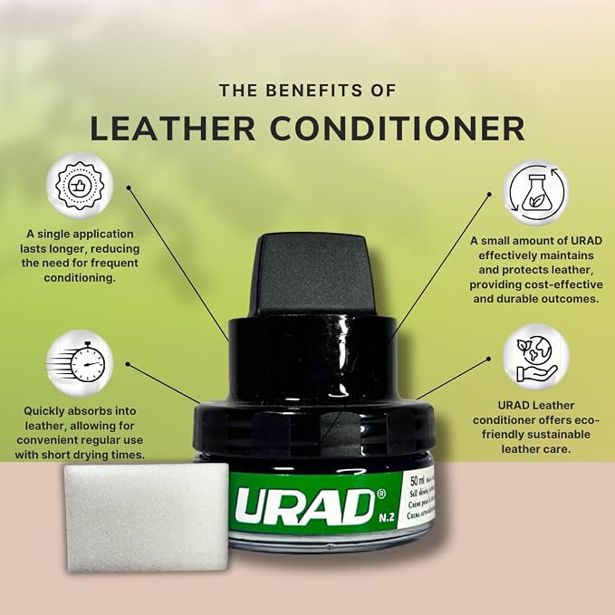 Leather Conditioner 50ml Blue – Compact, Color-Enhancing Leather Care for Shoes, Bags, Jackets, and More!