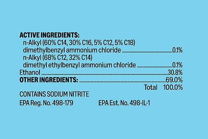 Amazon Basics Disinfectant Spray, Fresh Linen Scent, Kills 99.9% of Bacteria, 19 Oz, Pack of 6
