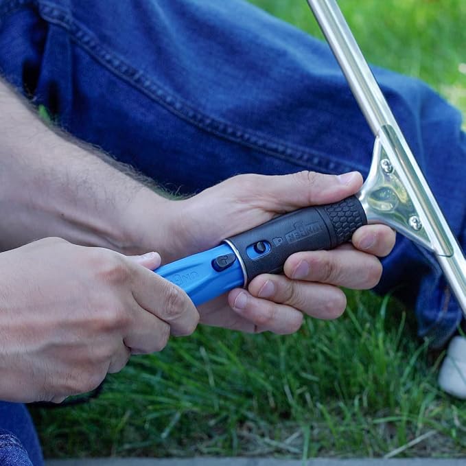 Unger Professional Connect & Clean 3’-6’ Aluminum Telescopic Extension Pole with Locking Cone & Quick-Flip Clamp – Compatible with Cleaning Tool Attachments, Window Cleaning & Dusting Tool (Pack of 2)