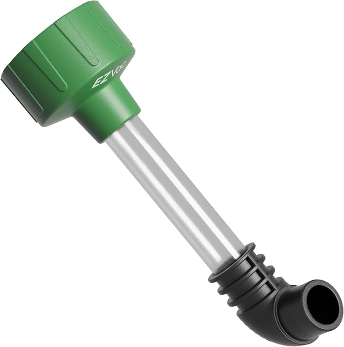 AC Drain Line Cleaner - Shop Vac Adapter for HVAC Condensate & Air Conditioner Clogs - Universal Fit Wet/Dry Vacuum Attachment - Clear See Through Fitting - Unclog, Flush & Evacuate