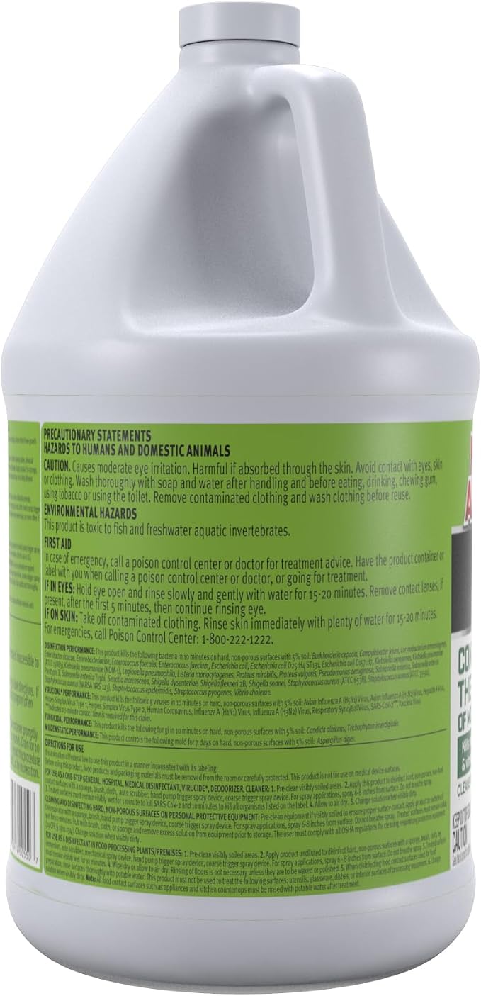 Mold Armor Mold Preventer, Disinfectant and Flood Cleanup, 1 gal., Control & Prevent the Growth of Mold and Mildew, Cleans without Bleaching, Ready to Use