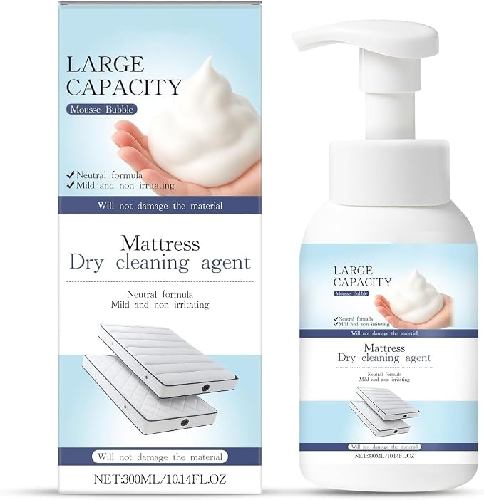 Mattress Stain Remover for Bed & Fabric, Powerful Yellow Stain Cleaner for Old & New Stains, Gentle Spot Treatment for Mattress, Couch, Rug, Carpet, Upholstery