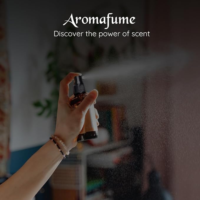 Eucalyptus & Mint Air Freshener Spray for Room & Linen 100ml by Aromafume | Made with Pure Eucalyptus & Mint Essential Oil | Aromatherapy Spray to Refresh & Revitalize | Mist for Bedding, Fabrics