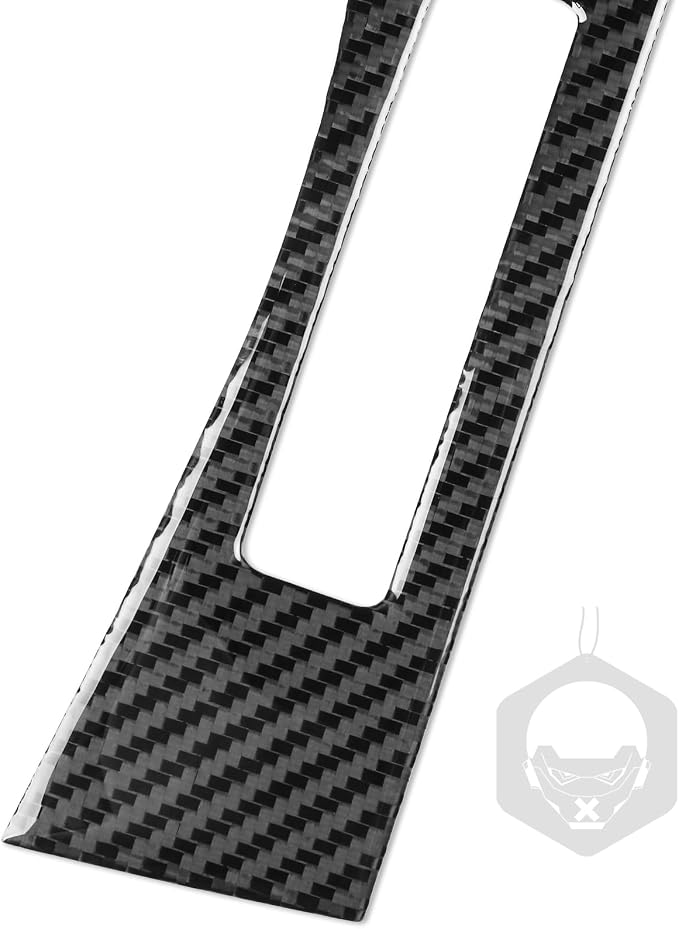 Passenger Console Trim for Toyota Corolla 2009-2013 Accessories Black | Soft Carbon Fiber | Upgrades for Car | Only for Left-Hand Drive | Anti-Scratch | Sporty Style