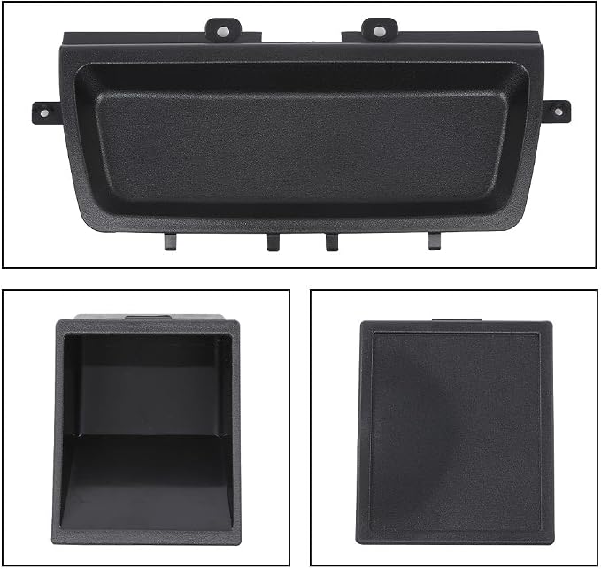 DOTCOM Double Din Radio Dash Kit Fit Jeep Wrangler TJ 1997-2002 Black | w/Wiring Harness,Fit Jeep Wrangler TJ Accessories 1997-2002,Double Din Radio Dash Cover,95-6549
