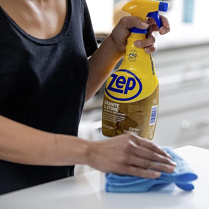 Zep Granite and Stone Cleaner and Protectant 32 oz ZUCSPP32 (Case of 12)