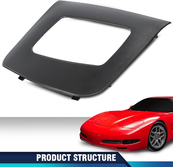 PIT66 Heads Up Display Dash Bezel Compatible with Chevy Corvette C5 1999 2000 2001 2002 2003 2004 10425223