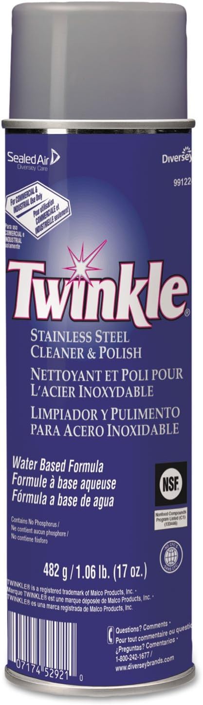 Twinkle Professional Strength Stainless Steel Cleaner & Polish (3 Pack)