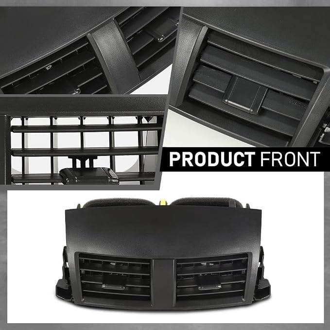 G-PLUS Center AC Air Dash Vents Panel Compatible with Toyota Rav4 2006-2012 55663-42020
