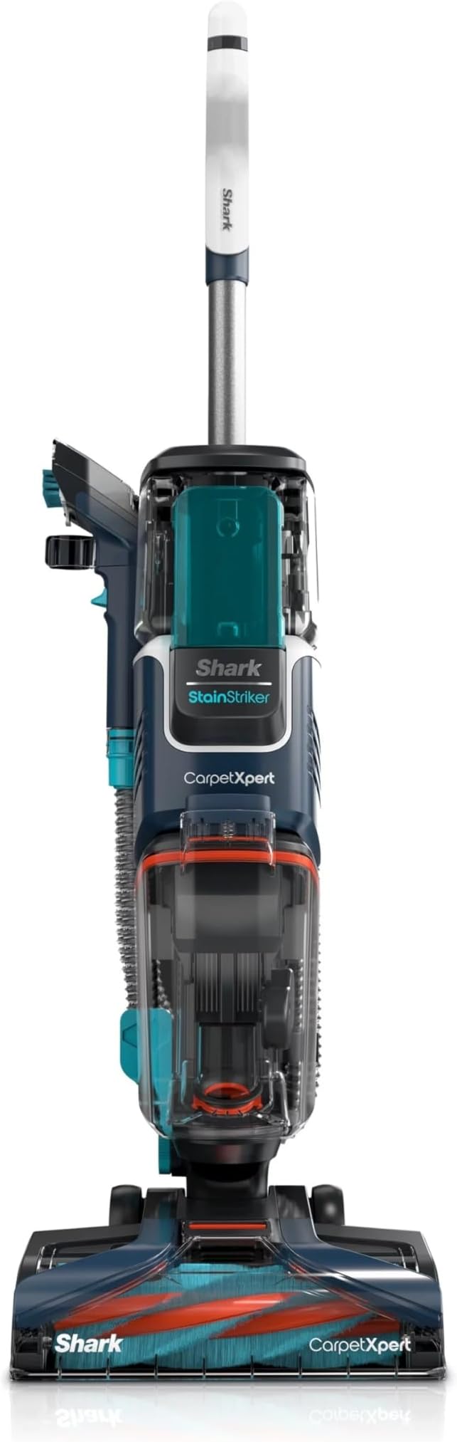 Shark R-EX200 CarpetXpert Deep Cleaner for Carpet, Rugs & Upholstery with StainStriker, Navy - Certified Refurbished