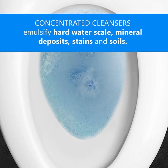 Fuller Brush Toilet Bowl Cleaner Pods - Water Soluble Tablet Cleansers, Cleans Descales & Refreshes Bathroom Toilets Removes Odors Soils & Stains Light Fresh Scent Ideal for Homes & Businesses 2-Pack