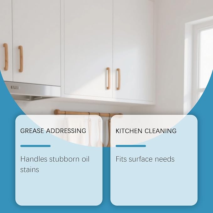 Kitchen Cabinet Cleaner Spray 5 fl.oz, Degreaser, No-Rinse | Foam degreaser for wood & painted cabinets, stove tops & backsplashes; helps remove grease, oil & grime; no-rinse formula