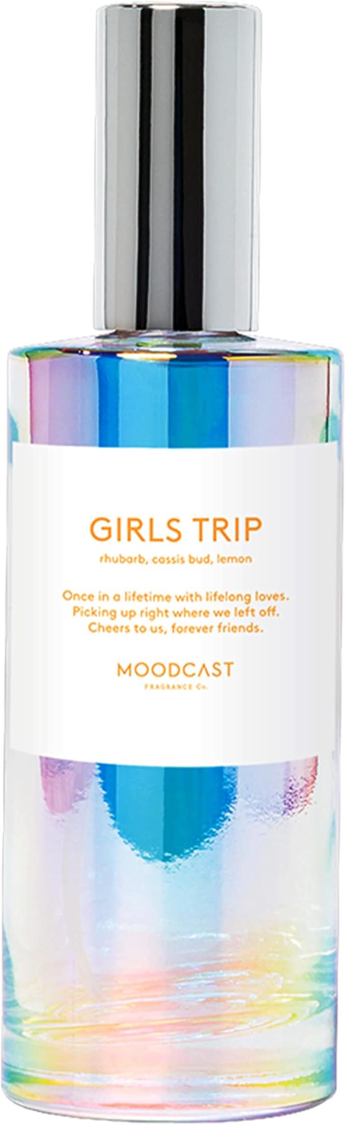 Moodcast Girls Trip Luxury Room and Linen Spray – Air Freshener & Room Spray for Bedding Fabric & Home – Lemon, Rhubarb & Cassis Bud, Clean Fragrance, Paraben Free, Sulfate Free – 3.4oz