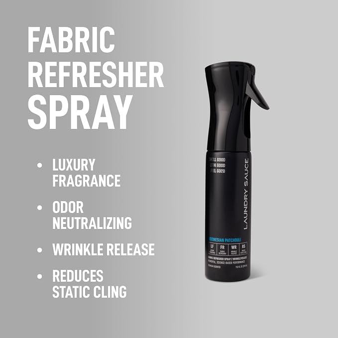 Laundry Sauce - Fabric Refresher Spray (Indonesian Patchouli), 9.8 fl oz