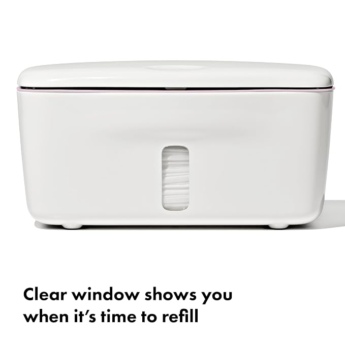 OXO Tot Perfect Pull Wipes Dispenser, Baby Wipe Holder - Blossom