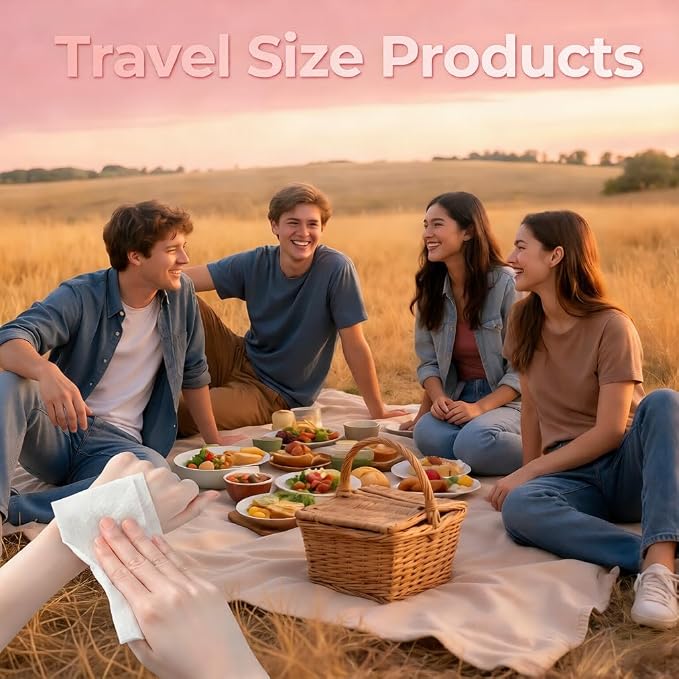 Classycoo Compressed Towel 120 PCS with 2 Carrying Cases,Disposable Mini Tablets Portable Face Towel Cotton Coin Tissue for Travel, Camping, Hiking, Sport, Home Hand Wipes, Outdoor Activities (Pink)