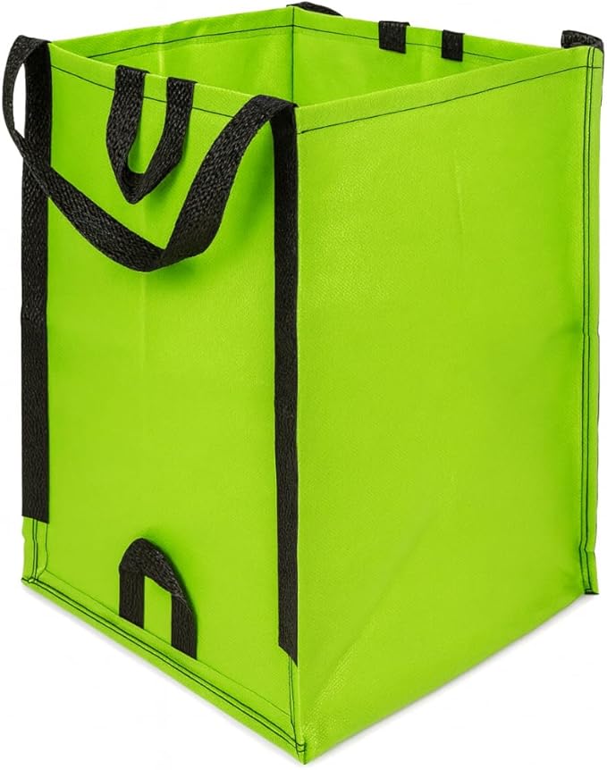 DURASACK Heavy Duty Home and Yard Bags, Lime Green