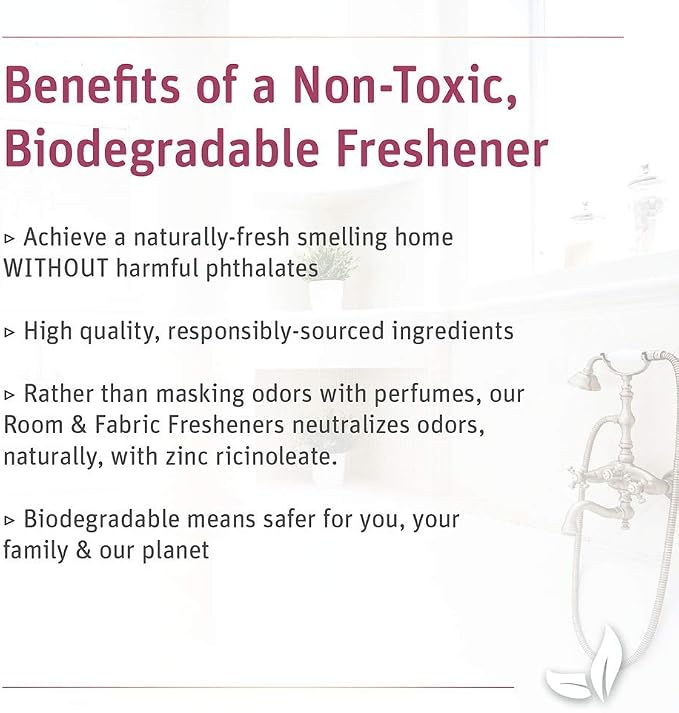 Grab Green Room and Fabric Freshener Spray, Gardenia, 3 x 7 oz Bottles | Plant & mineral-based, Odor Eliminator, Naturally derived, Made in USA