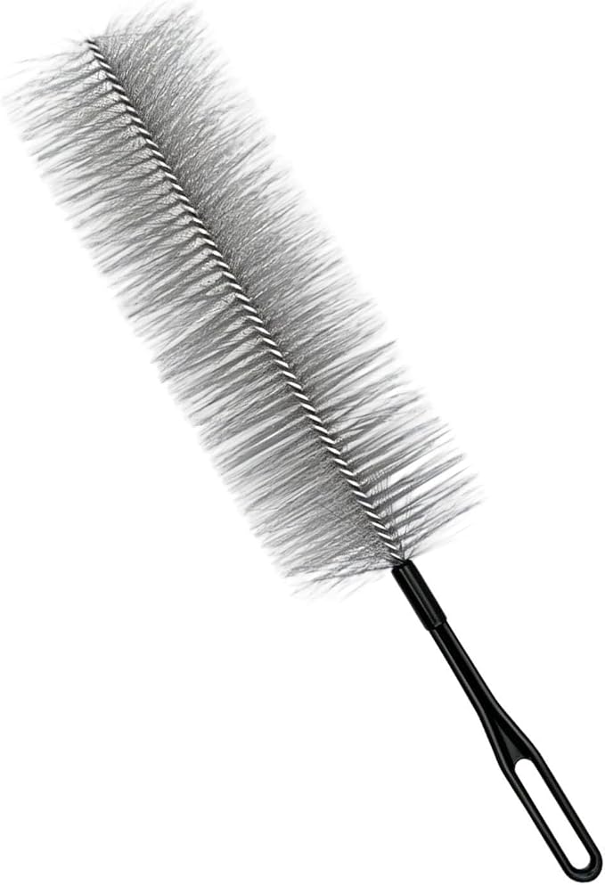 Fan Brush for Cleaning Microfiber Bendable Reusable Dust Removal | Stand Up Fan Dust Remover for Air Conditioner Air Vents Window Screen Blinds Door Frames Crevice