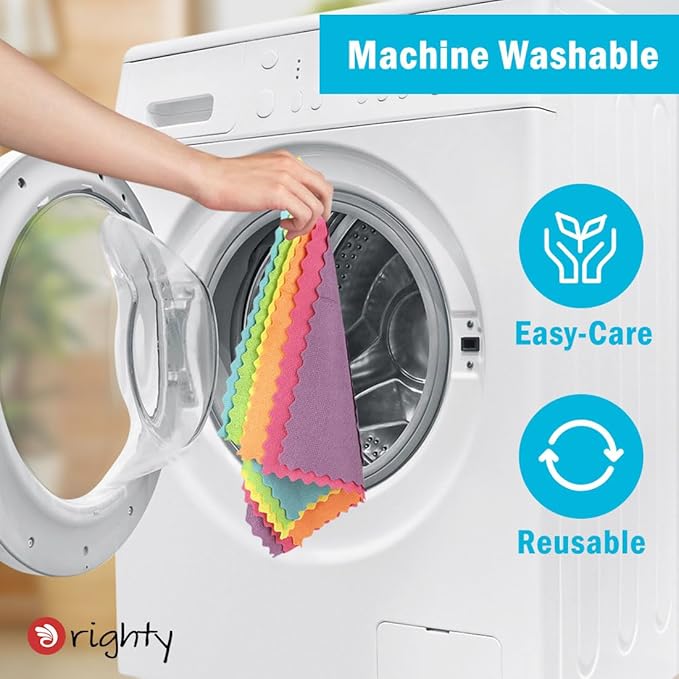 Orighty Microfiber Cleaning Cloth Bulk, 200 Pack Cleaning Rags, 12 x 11 in | Microfiber Towels for Cars, Soft Highly Absorbent Rag, Lint Free Cloths for Car Care, House, Kitchen
