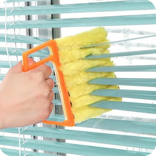 Blind Cleaner Tool, Mini Blind Duster Clean Brush, Dust Venetian Brush, Yellow S13